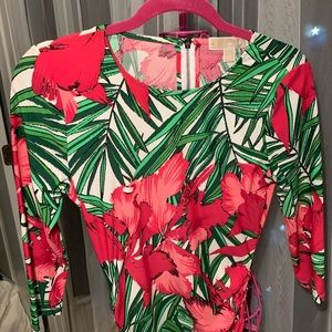 NEW without Tags Michael Kors tropical dress